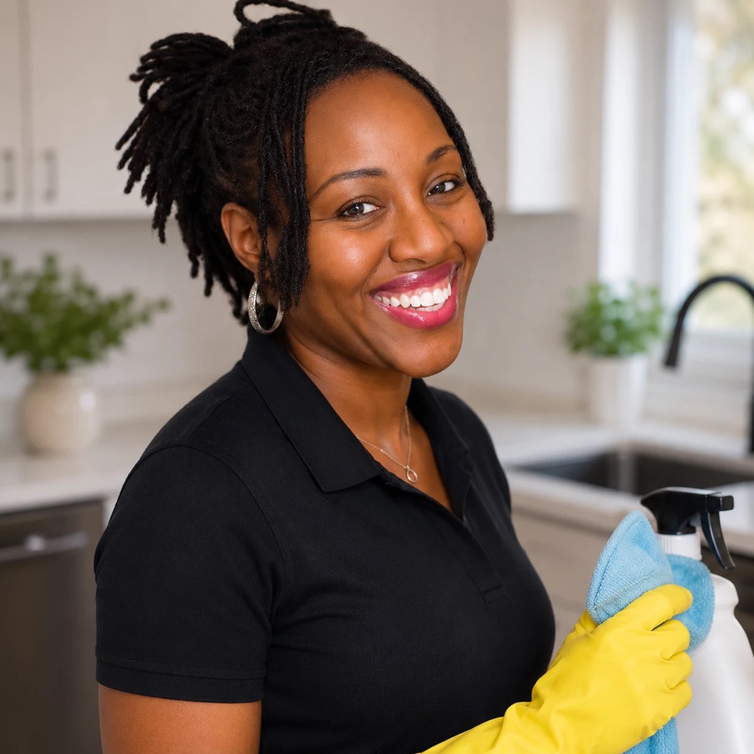 Danielle, founder of Cleaning With Purpose